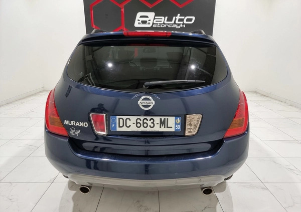 Nissan Murano cena 12700 przebieg: 196000, rok produkcji 2008 z Czarna Białostocka małe 667